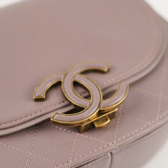 Chanel Coco Curve Flap Bag Grey