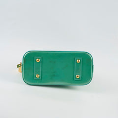Louis Vuitton Alma BB Patent Green