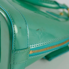 Louis Vuitton Alma BB Patent Green