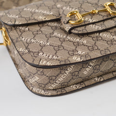 Gucci x Balenciaga GG Medium Horsebit 1955