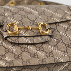 Gucci x Balenciaga GG Medium Horsebit 1955