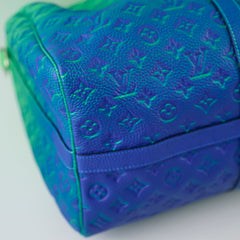Louis Vuitton Keepall 50 Illusion Blue and Green Virgil