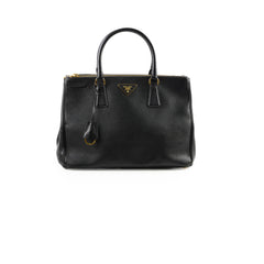 Prada Saffiano Black Tote Large