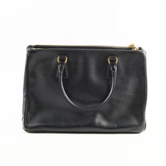 Prada Saffiano Black Tote Large