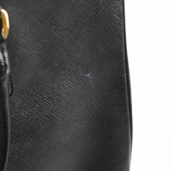 Prada Saffiano Black Tote Large