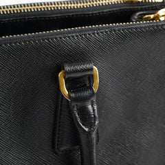 Prada Saffiano Black Tote Large