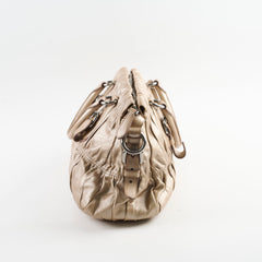 Prada Metallic Shoulder Bag Gold