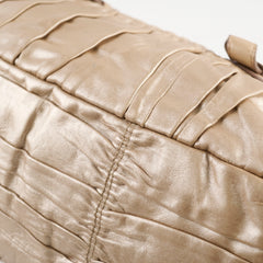 Prada Metallic Shoulder Bag Gold