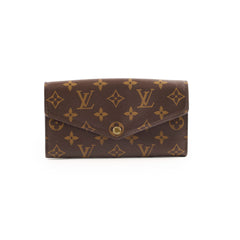 Louis Vuitton Sarah Long Wallet Monogram