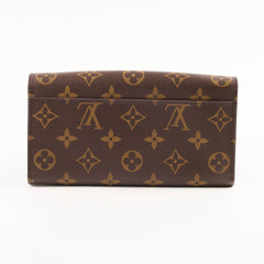 Louis Vuitton Sarah Long Wallet Monogram