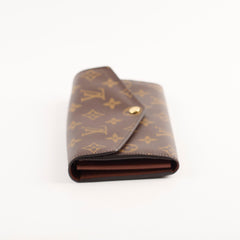 Louis Vuitton Sarah Long Wallet Monogram