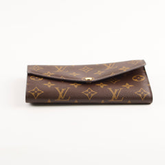 Louis Vuitton Sarah Long Wallet Monogram