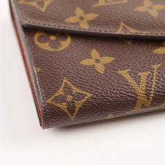 Louis Vuitton Sarah Long Wallet Monogram