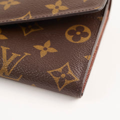 Louis Vuitton Sarah Long Wallet Monogram