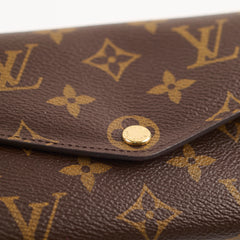 Louis Vuitton Sarah Long Wallet Monogram