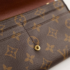 Louis Vuitton Sarah Long Wallet Monogram