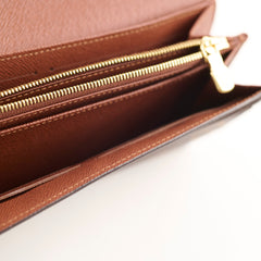 Louis Vuitton Sarah Long Wallet Monogram