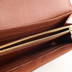Louis Vuitton Sarah Long Wallet Monogram