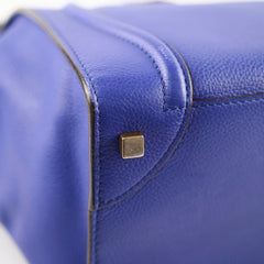 Celine Mini Luggage Bag Blue