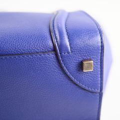 Celine Mini Luggage Bag Blue