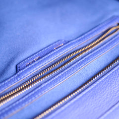 Celine Mini Luggage Bag Blue