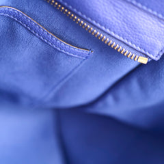 Celine Mini Luggage Bag Blue