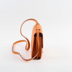 Hermes Mini Constance Espom Orange B stamp 2023