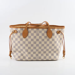 Louis Vuitton Neverfull Pm Damier Azur