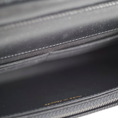 Chanel Boy Wallet On Chain WOC Chevron Caviar Black- Microchipped