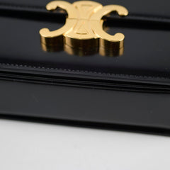 Hold Celine Teen Triomphe Bag Black