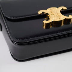 Hold Celine Teen Triomphe Bag Black