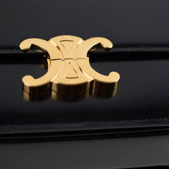 Hold Celine Teen Triomphe Bag Black