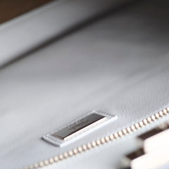 Fendi Medium Peekaboo Woven Calf Leather Top Handle Bag