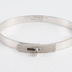 Hermes Diamond Kelly Bangle Size SH