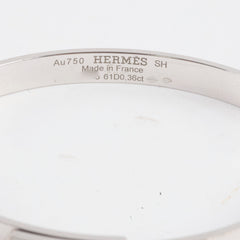 Hermes Diamond Kelly Bangle Size SH