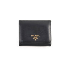Prada Saffiano Wallet Black