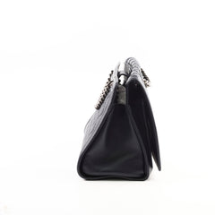 Chanel Boy 2-way Chain Tote Bag Navy