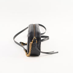 Gucci Mini Marmont Camera Bag Black