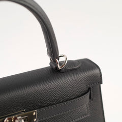 Hermes Kelly 25 Noir Y Stamp