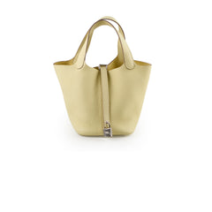 Hermes Mini Picotin 18 Jaune Milton W Stamp 2024