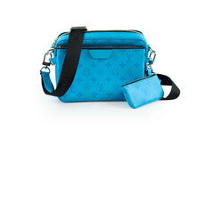 Louis Vuitton Trio Messenger Taigarama Bag Blue
