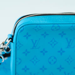 Louis Vuitton Trio Messenger Taigarama Bag Blue