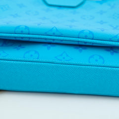 Louis Vuitton Trio Messenger Taigarama Bag Blue