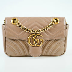 Gucci Small Marmont Pink Beige