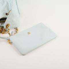 Chanel 25 Medium Blue
