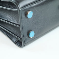 Saint Laurent Sac de Jour Nano Black Crystal Embellished
