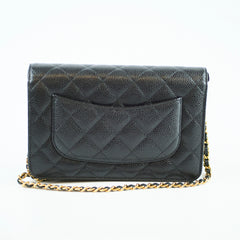 Chanel WOC Caviar Black