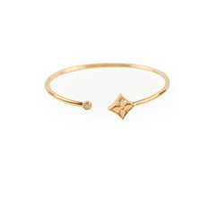 Louis Vuitton Idylle Blossom Twist Bracelet Size S 18k Gold Diamond