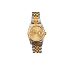 Rolex 36mm Two Toned with Diamonds Watch