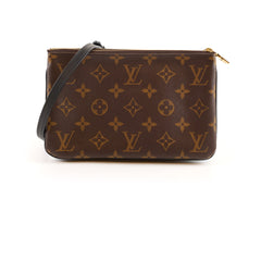 Louis Vuitton Double Zip Pochette Monogram
